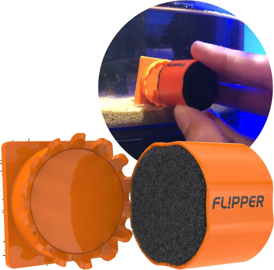 Flipper Pico 2-in-1 akvariemagnet nanokar 6 mm orange