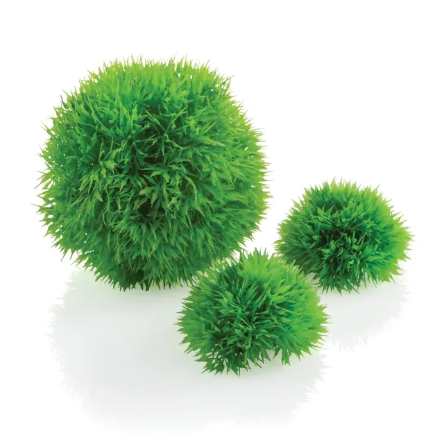 biOrb Aquatic Topiary Ball Set akvariedekoration grön 3-pack