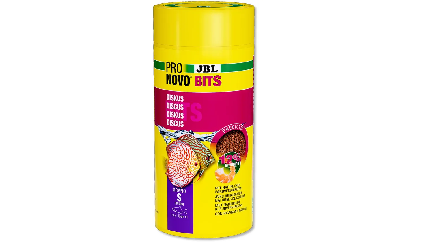 JBL Pronovo Bits Grano S granulat 250 ml diskus