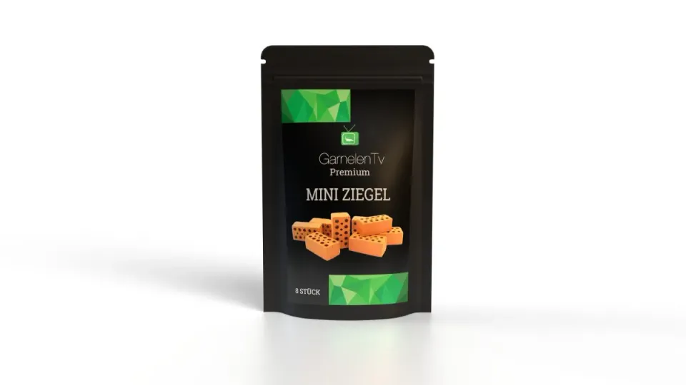 GarnelenTv Premium Mini Ziegel Terra nanotegel