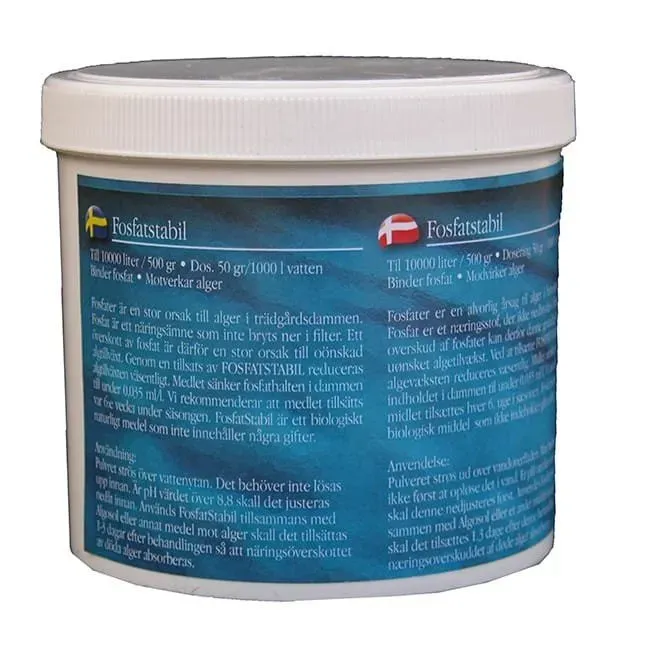 Näsets Ciklidhobby Fosfat Stabil 500 g fosfatmedel damm