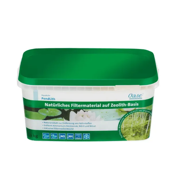 AquaActiv PondLith filtermaterial zeolit 5–10 mm damm