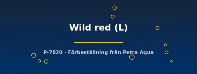 Näsets Ciklidhobby Betta spl. male Wild red L kampfisk hane