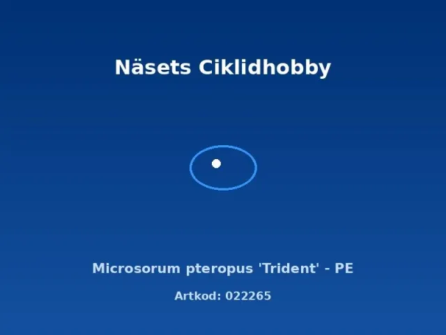 Näsets Ciklidhobby Microsorum Trident akvarieväxt PE tålig