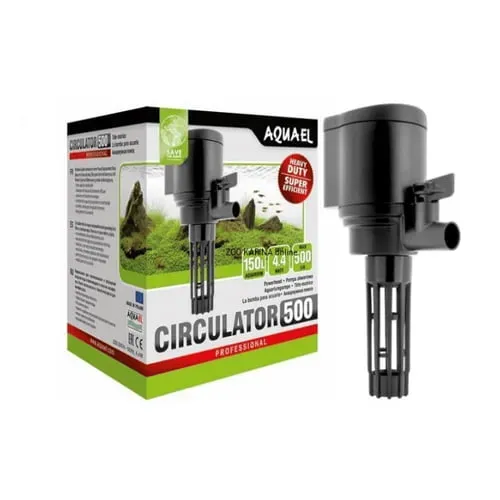 Akvarievalvet Circulator 500 pump 500 l/t 4,4 W