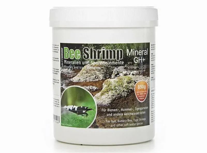 Garnelen TV Bee Shrimp Mineral GH+ mineralsalt 850 g mjukvatten