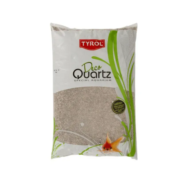 Deco Quartz Sable de Loire akvariegrus 1–2 mm 3 l