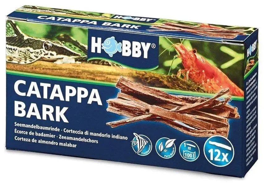 Näsets Ciklidhobby Catappa bark naturlig 1 stav/100L förebyggande