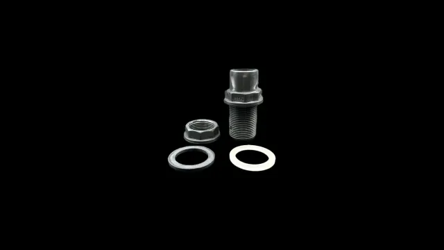 Tankgenomföring PVC 25/32 mm x 1 tum tät koppling