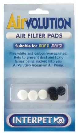 Interpet AirVolution AV 1 & 2 filterkit kol & filt