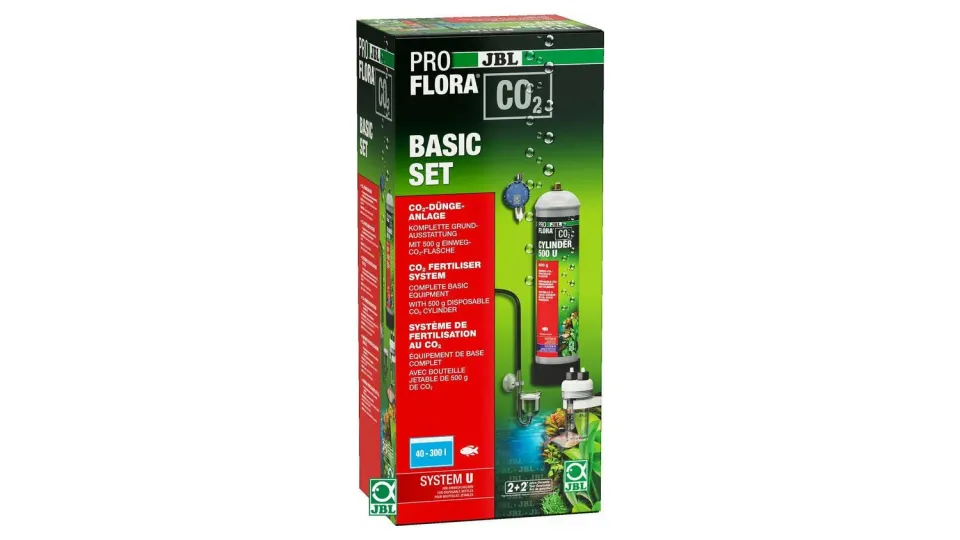 JBL ProFlora CO2 Basic Set U CO2-system 500g 40-300L
