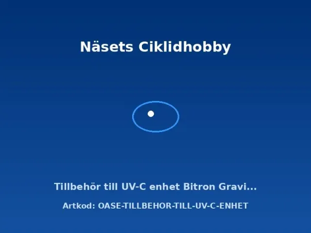 Oase Bitron FiltoClear UV-C tillbehör dammfilter reservdel