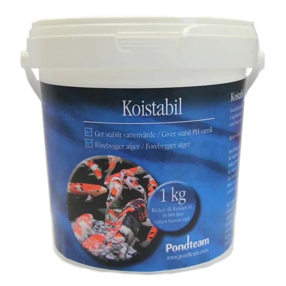 Koi Stabil dammvattenvård 5 kg 50000 liter