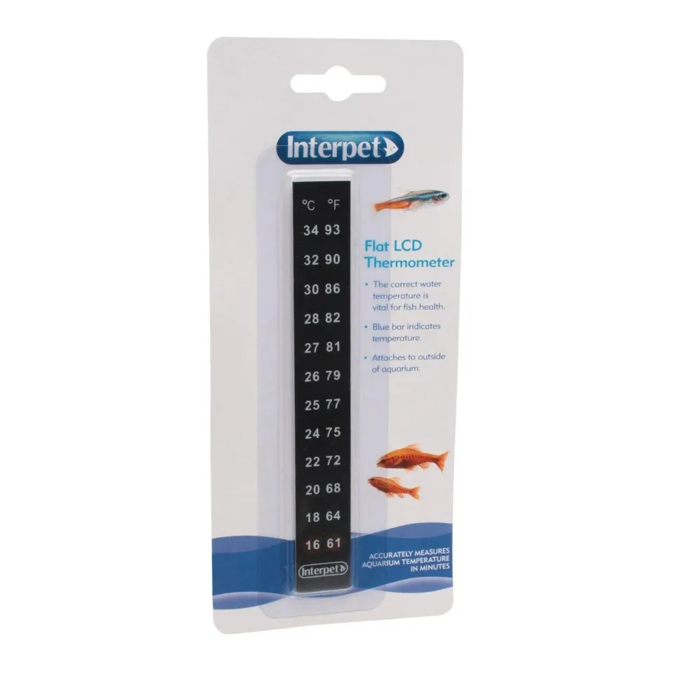 Interpet Flat LCD Thermometer akvarietermometer