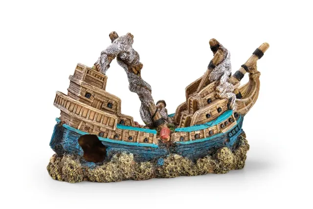 Oase Eden Sunken Ship akvariedekoration 28 cm