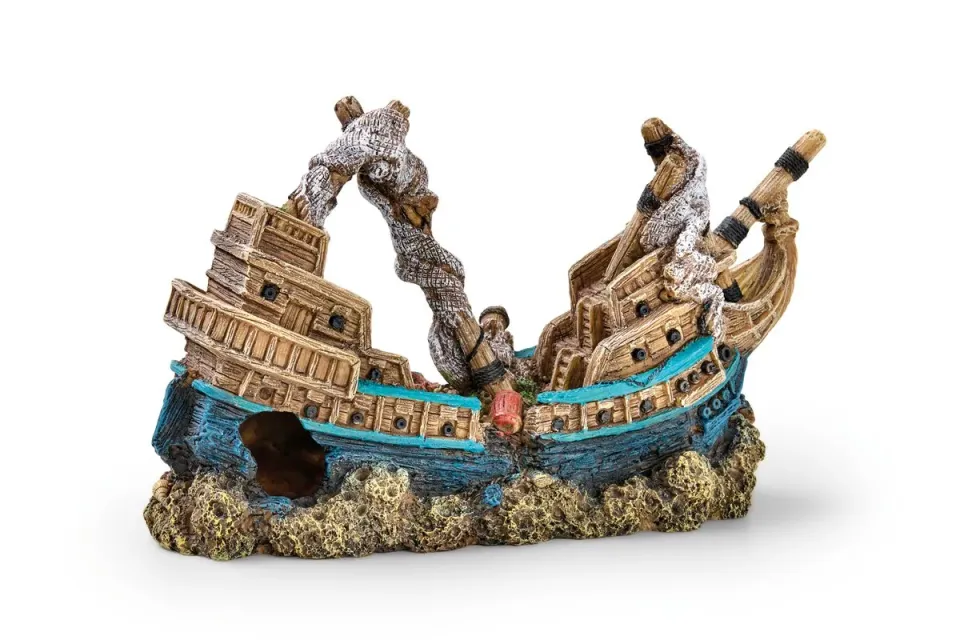 Oase Eden Sunken Ship akvariedekoration 28 cm
