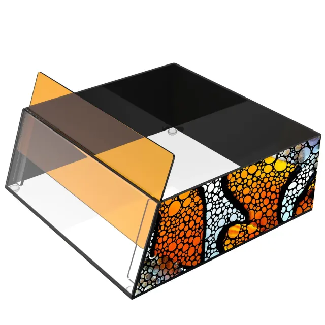 Flipper Top Down Viewer Clownfish 8 tum akvariebetraktare