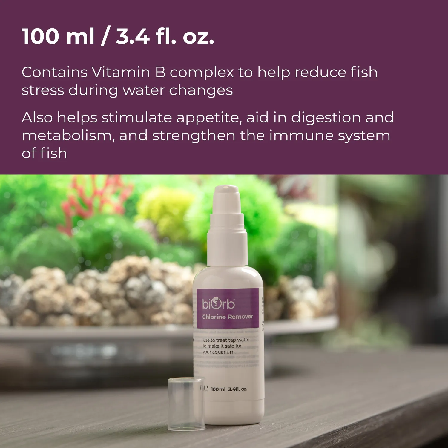 biOrb Chlorine Remover vattenberedare 100 ml vitamin B