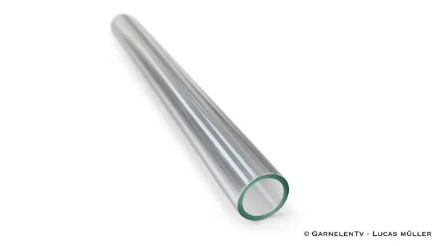 Garnelen TV Foderrör glas 30 cm foderrör 12/10 mm