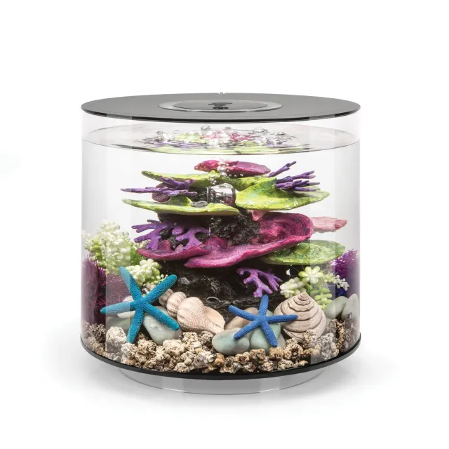 biOrb Tube 15 akvarium 15 liter svart akryl