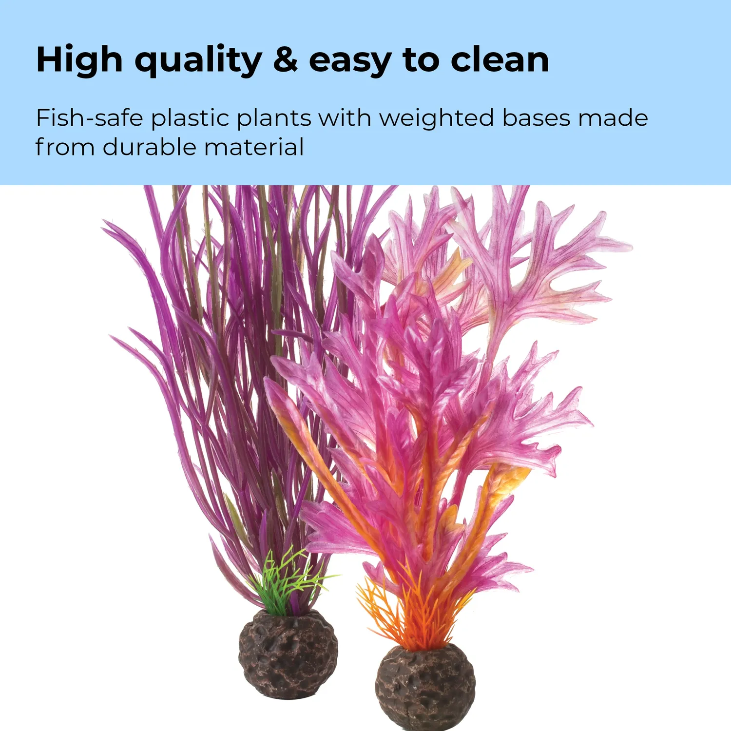 biOrb Medium Red Pink växtset 2-pack 29 cm