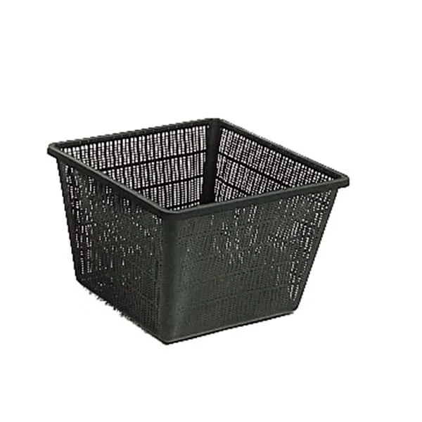 Näsets Ciklidhobby Kvadratisk korg 20x20x10 cm planteringskorg plast