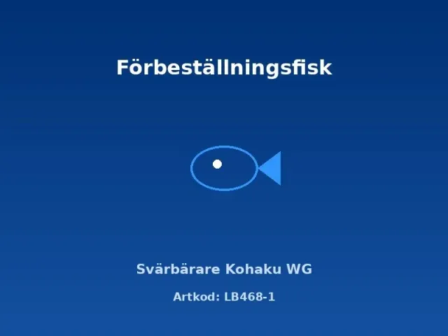 Svärbärare Kohaku WG 4 cm Xiphophorus livbärare