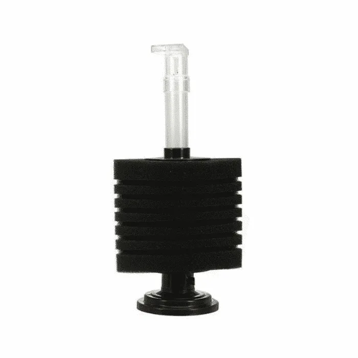 Svampfilter Hörn 200L akvarium luftdrivet