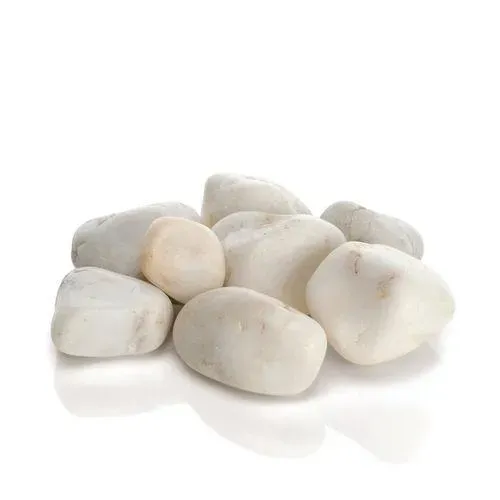 biOrb Marble Pebble Set kulor vit marmorsten