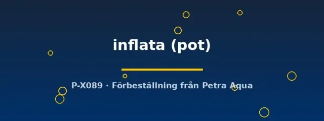 Näsets Ciklidhobby Hottonia inflata akvarieväxt kruka ljusgrön