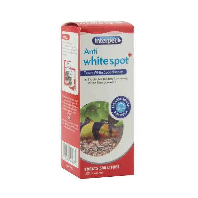 Interpet Anti White Spot Plus fiskmedicin 100ml mot vitaprick