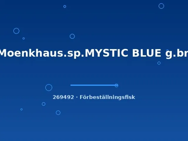 Nu00e4sets Ciklidhobby Moenkhausia Mystic Blue akvariefisk md