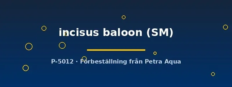 Näsets Ciklidhobby Glossolepis Incisus regnbågsfisk SM ballong