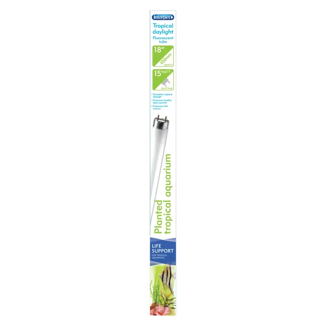 Interpet T8 Tropical Daylight lysrör 15W 45cm växter