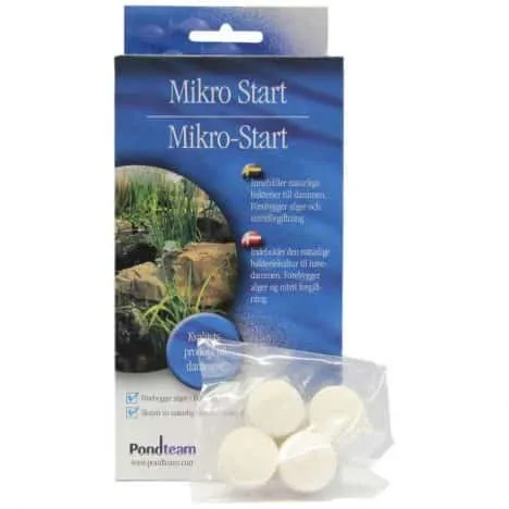Näsets Ciklidhobby Mikro Start 6000 dammbakterier 4 tabletter 6000 liter