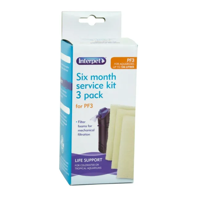 Interpet PF3 filtermatta 4-pack till innerfilter