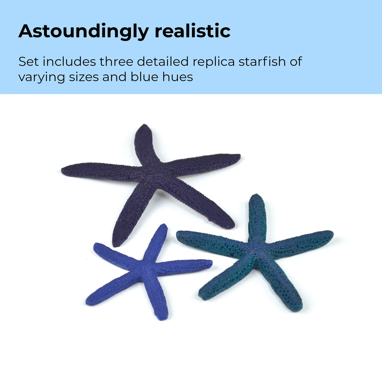 biOrb Starfish Set akvariedekoration 3-pack sjöstjärnor