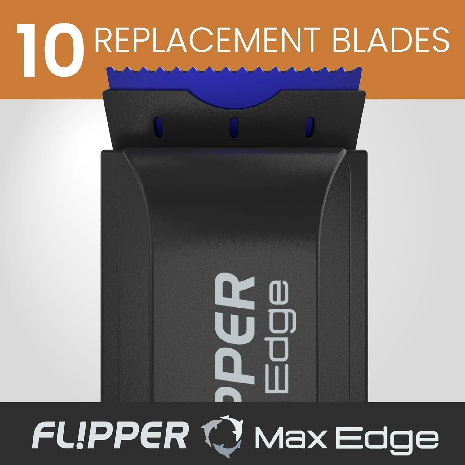 DeepSee Flipper Edge Standard reservblad akryl 10-pack plast