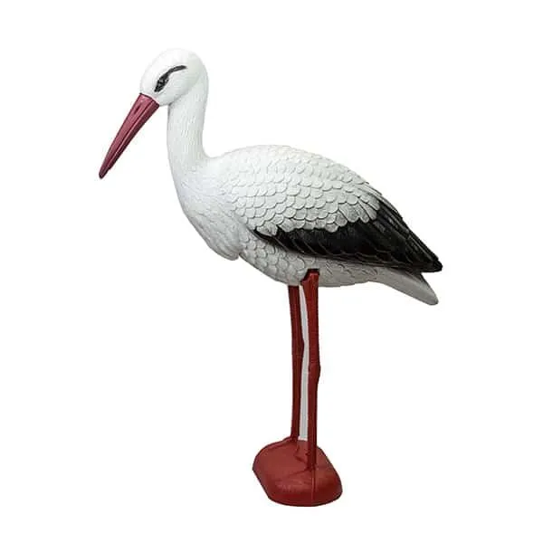 Näsets Ciklidhobby Stork dammfigur plast 80 cm