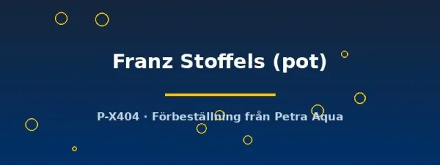 Näsets Ciklidhobby Echinodorus Franz Stoffels växt kruka