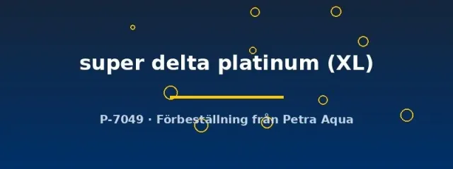 Näsets Ciklidhobby Betta super delta platinum kampfisk XL