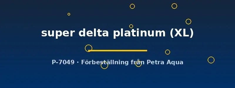 Näsets Ciklidhobby Betta super delta platinum kampfisk XL