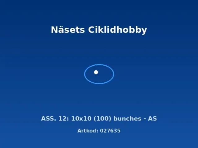 Näsets Ciklidhobby ASS.12 växtpaket 100 buntar akvarieväxt