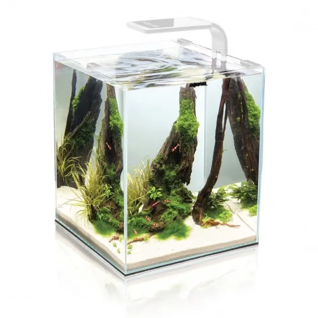 Näsets Ciklidhobby Shrimp Set Day&Night akvarium 30L vit LED