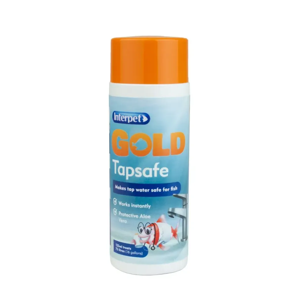 Interpet GOLD Tapsafe vattenberedare 125 ml guldfisk