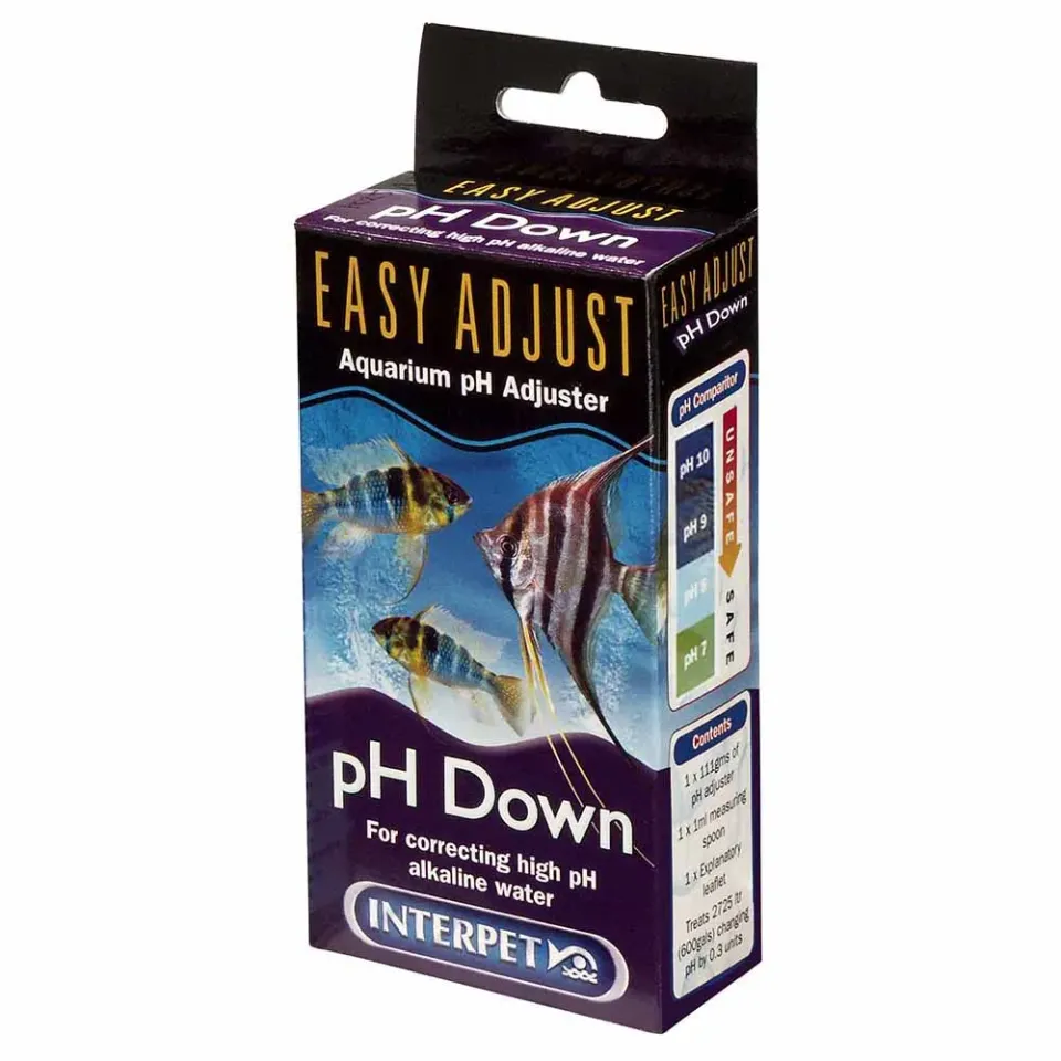 Interpet pH Adjuster Down pH-minus 113 g alkaliskt vatten