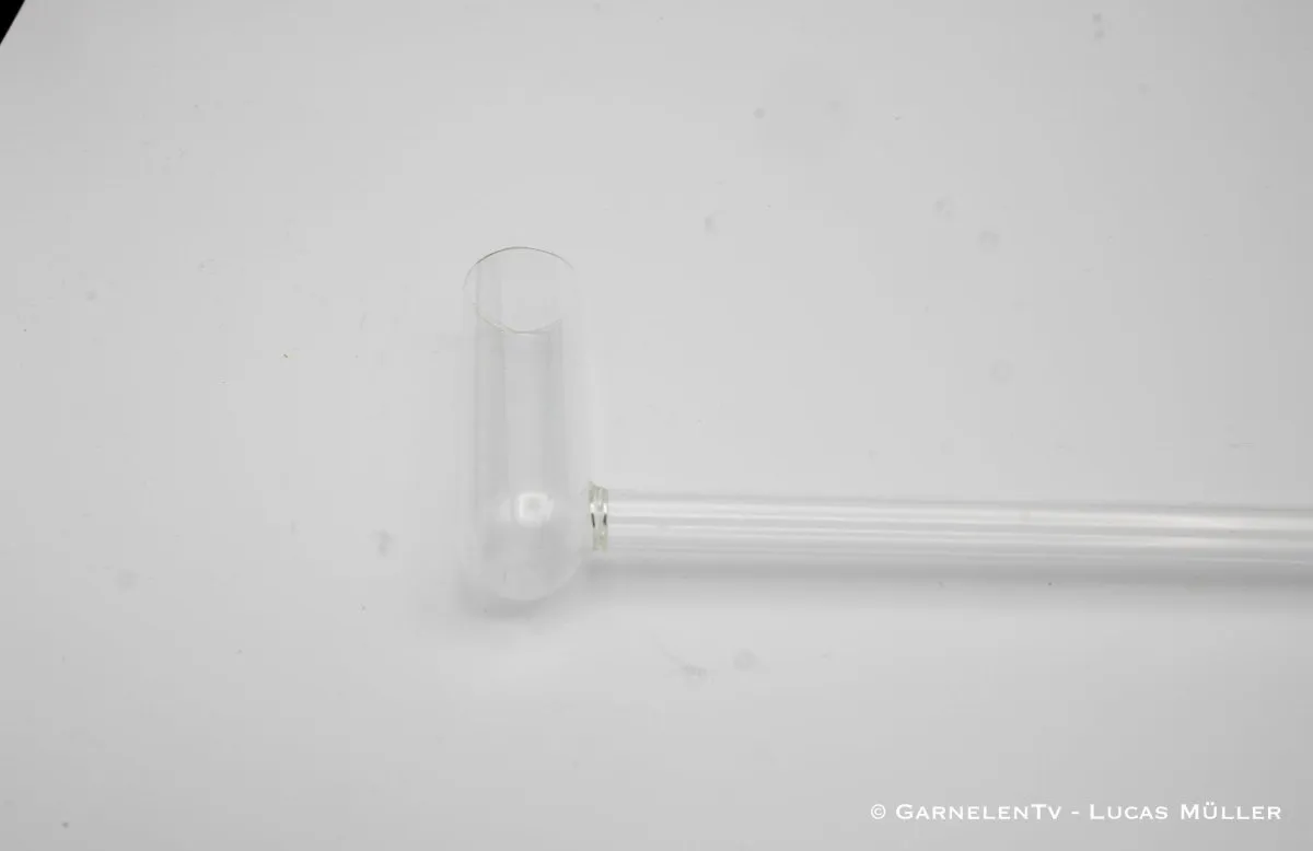 Garnelen TV selekteringspipett glas M 34 cm räkor